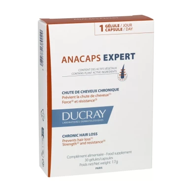 Ducray Anacaps Expert при хроничен косопад х 30