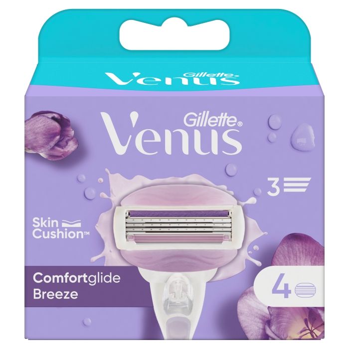 GILLETTE VENUS BREEZE Резевни ножчета, 4 бр.