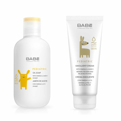 BABE ПЕДИАТРИК КОМПЛ. АТОПИЧНА КОЖА 2 ПРОДУКТА