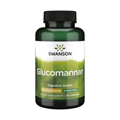 SWANSON Fiber Dense Glucomannan 700mg. / 90 Caps