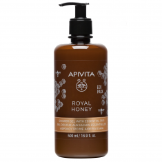 Apivita Royal Honey Хидратиращ и релаксиращ душ гел с мед 500 ml