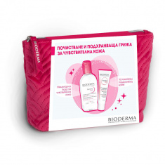 Bioderma Sensibio Мицеларна вода + Богат крем чувствителна кожа