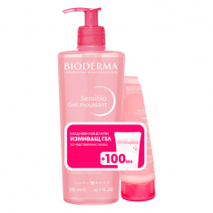 Bioderma Sensibio Измивен гел 500 ml + 100 ml