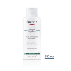 Eucerin Dermo Capilliare Гел-Шампоан против пърхот за мазен скалп 250 ml