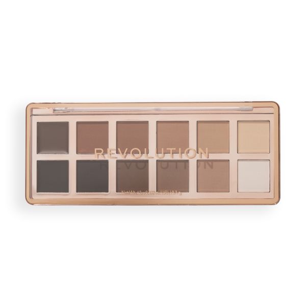 Revolution палитра сенки за очи The Master Icon Matte Nudes