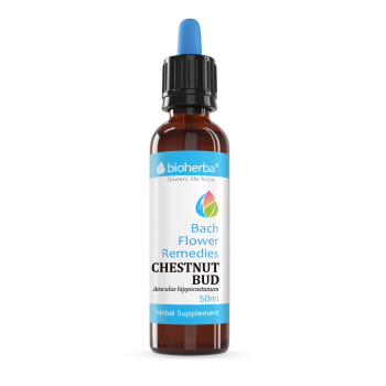 Капки на Д-р Бах, Chestnut Bud / Кестенови пъпки, Bioherba, 50 мл