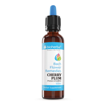 Капки на Д-р Бах, Cherry Plum / Джанка, Bioherba, 50 мл