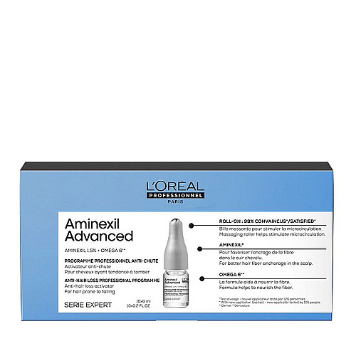 Loreal Professionnel Ампули против косопад Loreal Professionnel Aminexil 10х 6ml.