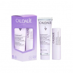 Caudalie Vinotherapist Възстановяващ Крем за ръце и нокти 30 ml + Балсам за устни 4,5 g