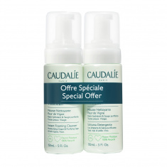 Caudalie Vinoclean Мигновено разпенваща се почистваща пяна 150 ml х2 броя
