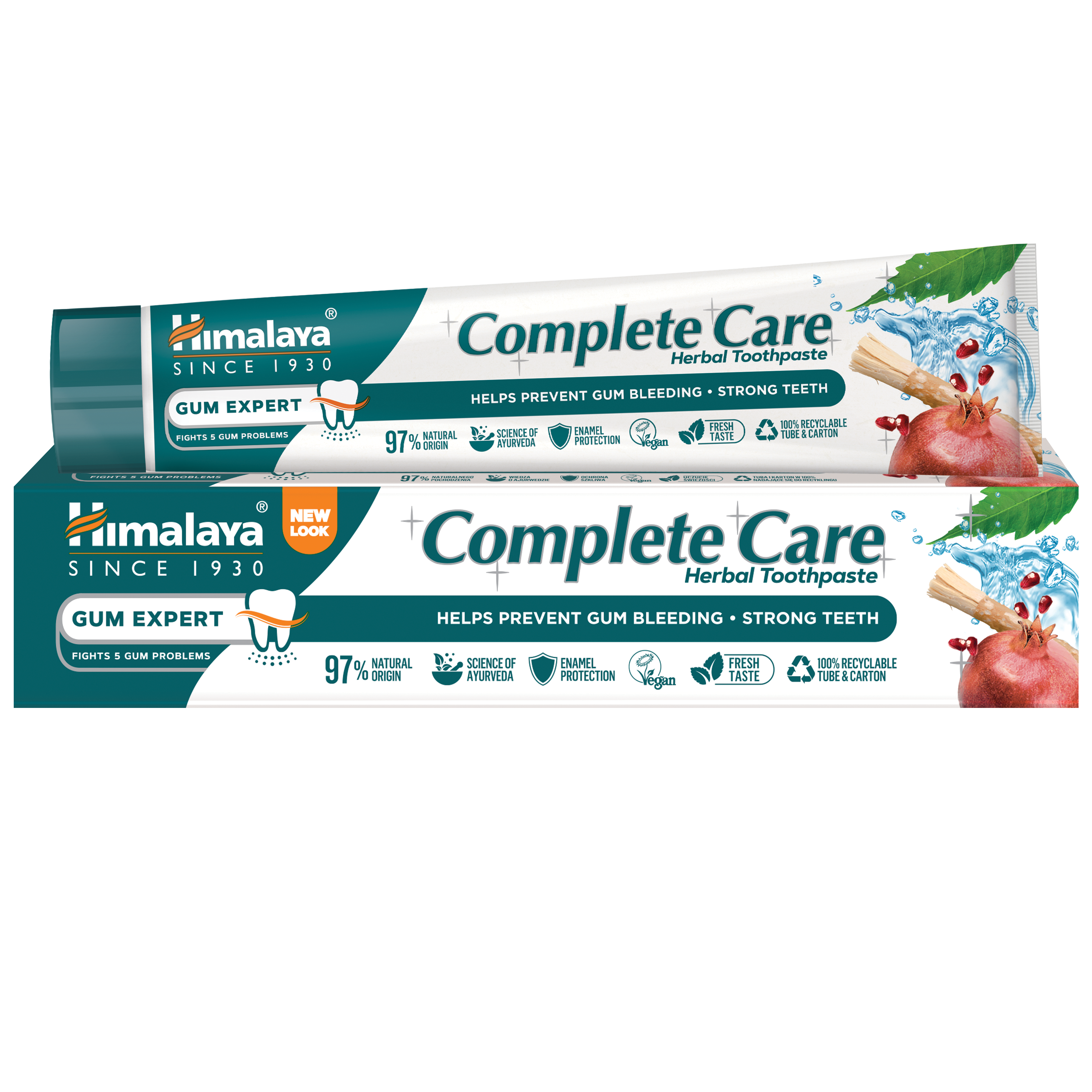 HIMALAYA HERBALS Паста за зъби за комплексна защита, 75 мл
