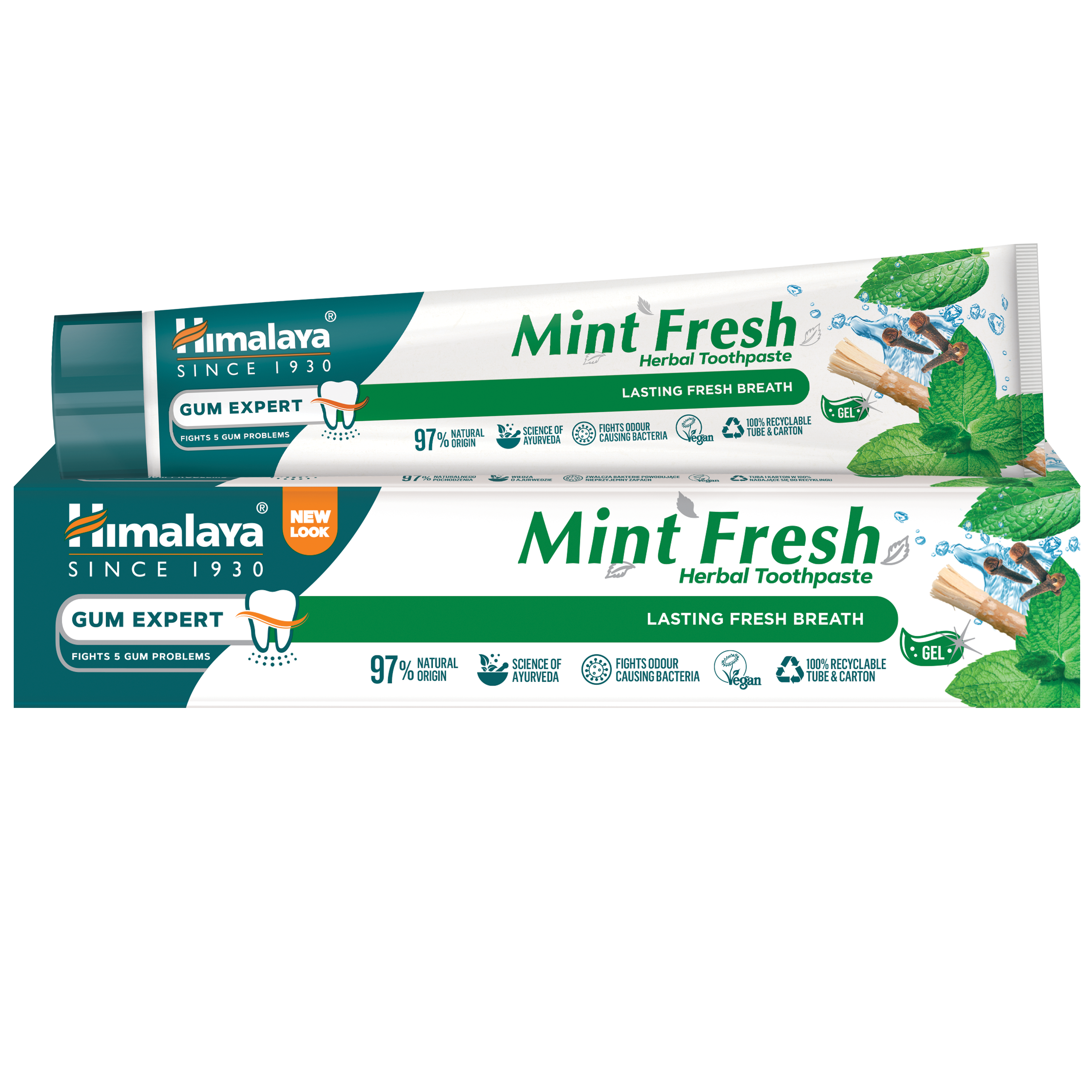 HIMALAYA HERBALS Паста за зъби за свеж дъх, 75 мл