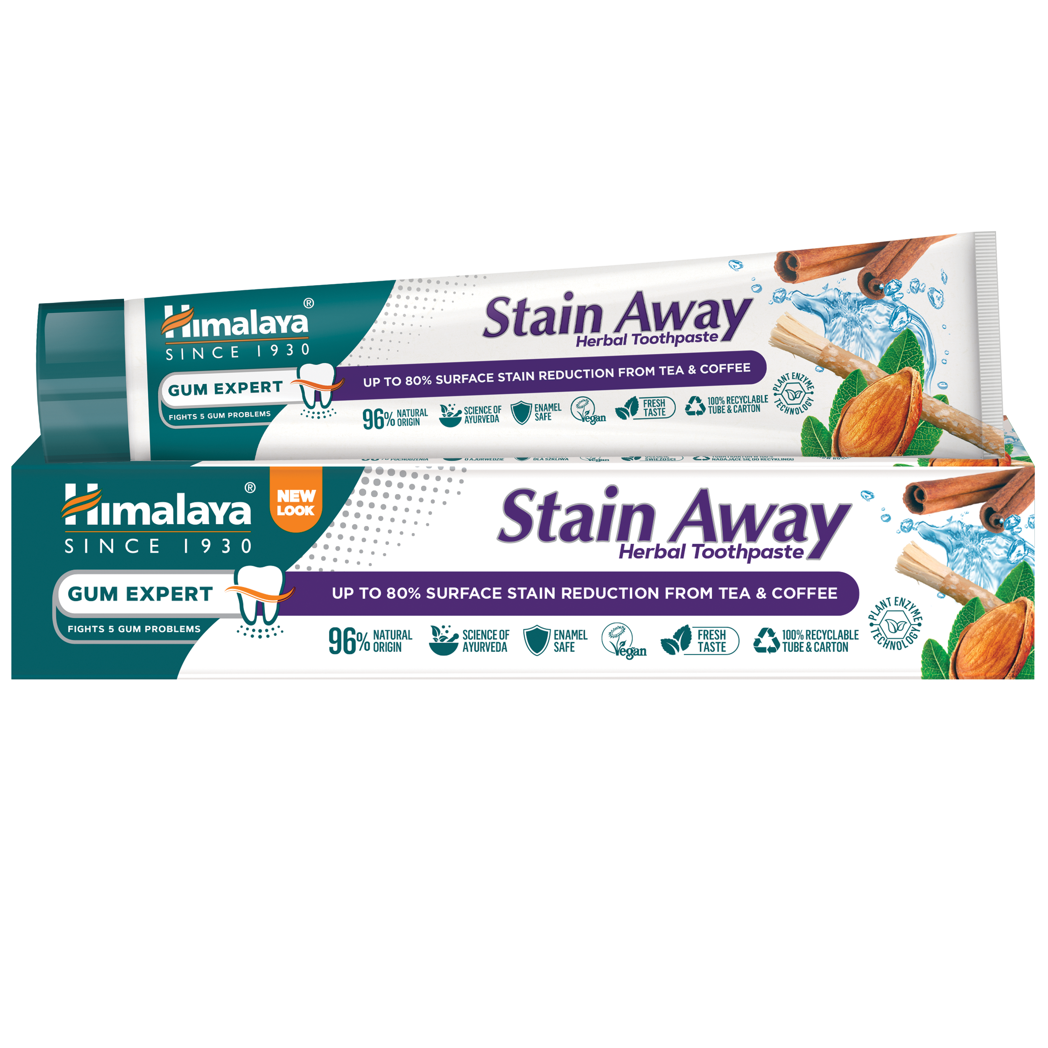 HIMALAYA Паста за зъби против петна, 75мл