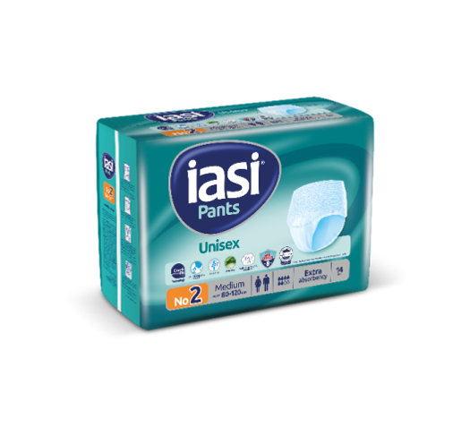 IASI PANTS UNISEX Еднократно бельо за инконтиненция ,N 2, М 14 бр.