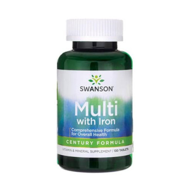 SWANSON Multi with Iron - Century Formula / 130 Tabs