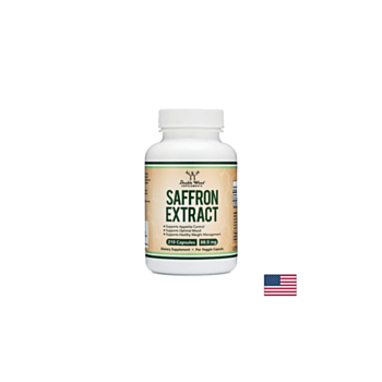 Saffron Extract/ Екстракт от шафран, 210 капсули Double Wood
