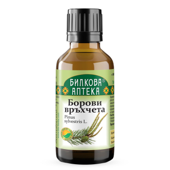 Борови връхчета Тинктура - при грип и настинка, Bioherba, 50 мл
