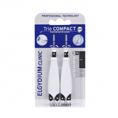Elgydium Clinic Trio Compact Интердентални четки за тесни пространства, 0,6 mm х2 броя