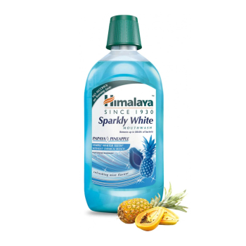 Вода за уста Избелваща зъбите Sparkly White, Himalaya, 450 мл