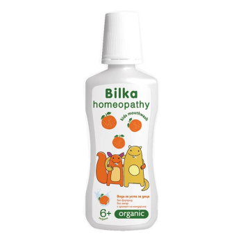 Вода за уста хомеопатична Kids 6+, Bilka, 250 мл