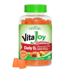 21st Century VitaJoy Daily D 50mcg Gummies - Витамин D | 120 gummies