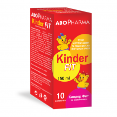 Киндер Фит Мултивитамини за момичета 150 ml