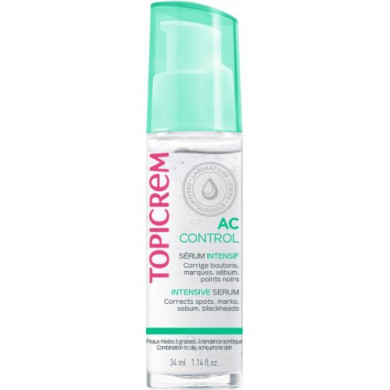 Topicrem AC Интензивен серум Control, за мазна кожа и акне, 34 ml