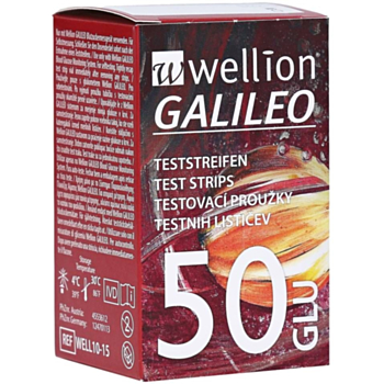 WELLION GALILEO GLU ТЕСТ ЛЕНТИ X 50
