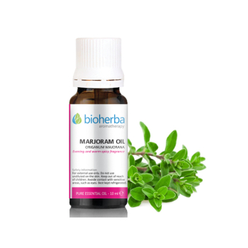 Етерично масло от Майорана (Marjoram oil), Bioherba, 10 мл
