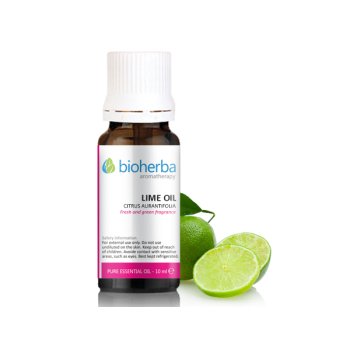 Етерично масло от Лайм (Lime oil), Bioherba, 10 мл