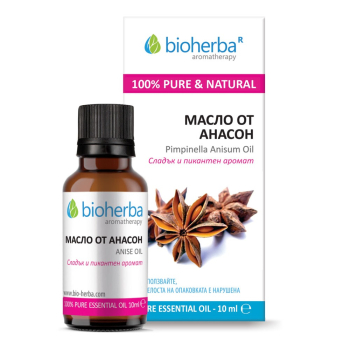 Етерично масло от Анасон (Anise oil), Bioherba, 10 мл