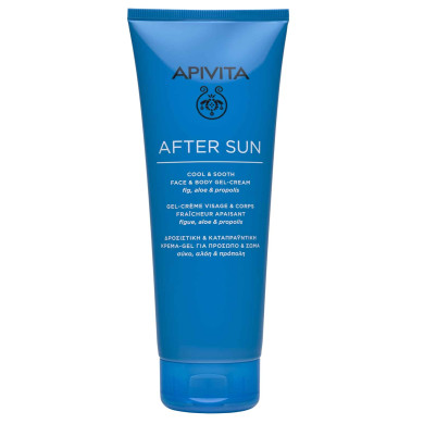 APIVITA Bee Sun Safe успокояващ и охлаждащ гел-крем за след слънце - за лице и тяло - 200 МЛ