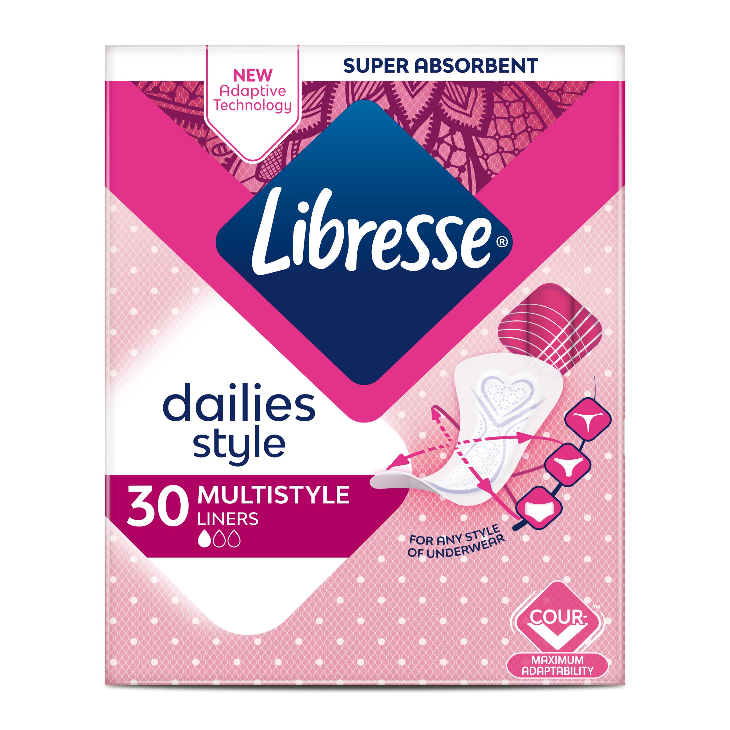 LIBRESSE DAILY FRESH NORMAL Дамски превръзки, 30 бр.