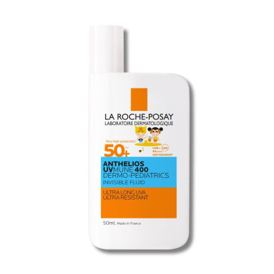 La Roche-Posay Anthelios Uvmune 400 Dermo-Pediatrics Невидим слънцезащитен флуид за деца x50 мл