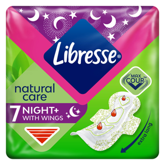 LIBRESSE NATURAL CARE NIGHT 7бр