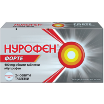 НУРОФЕН ФОРТЕ ТАБЛ. 400МГ Х 24
