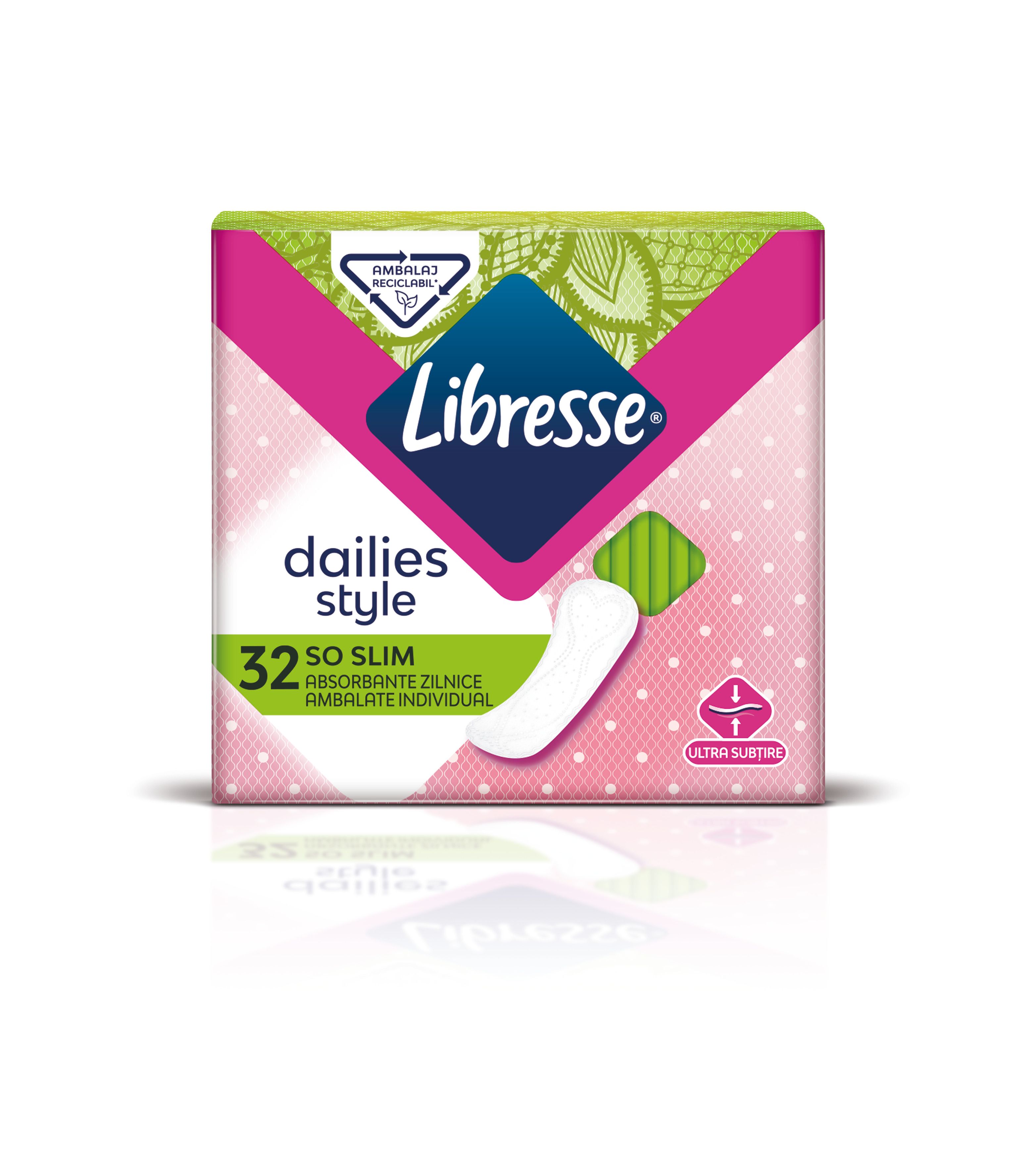 LIBRESSE SO SLIM Ежедневни дамски превръзки, 32 бр.