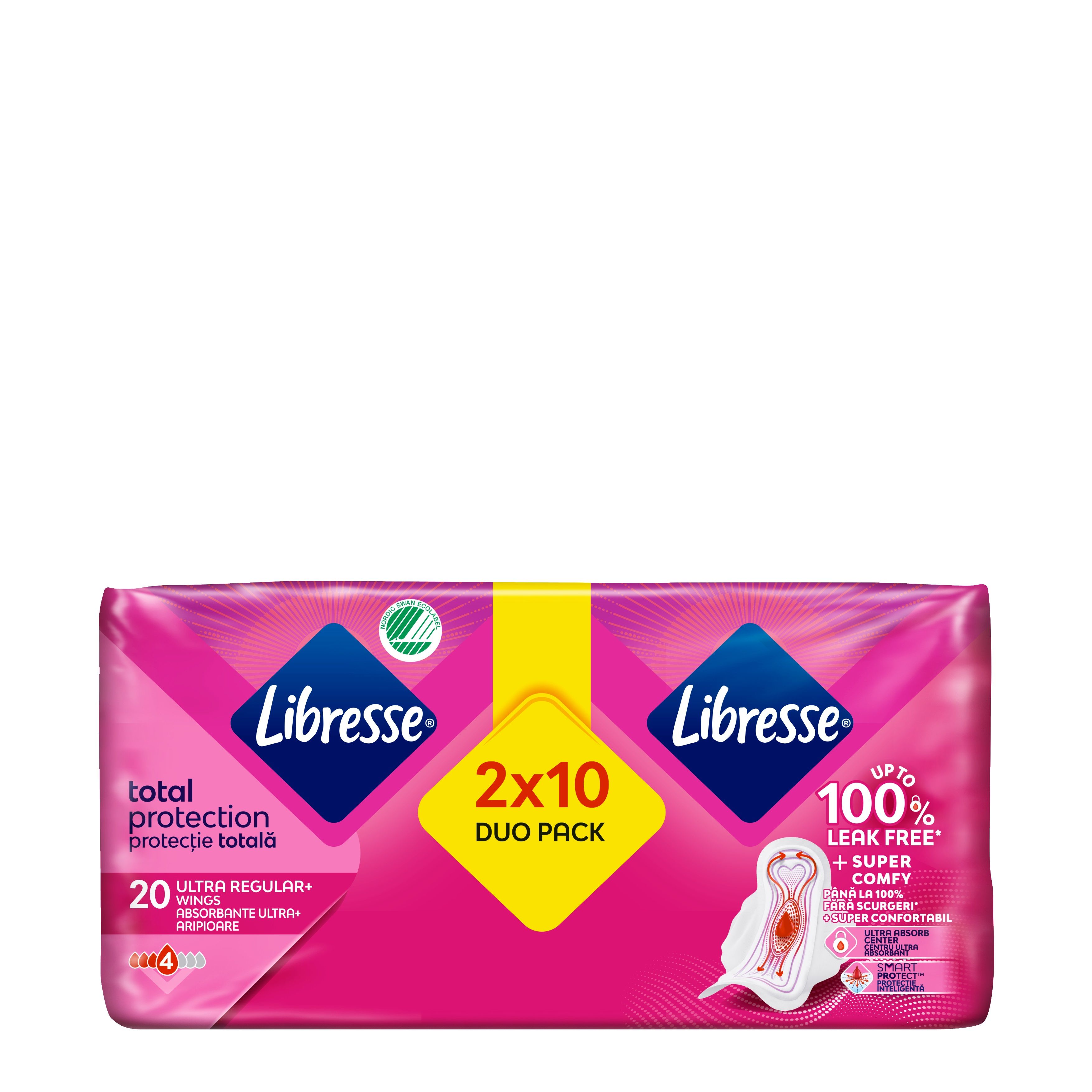 LIBRESSE ULTRA NORMAL Дамски превръзки, 20 бр.