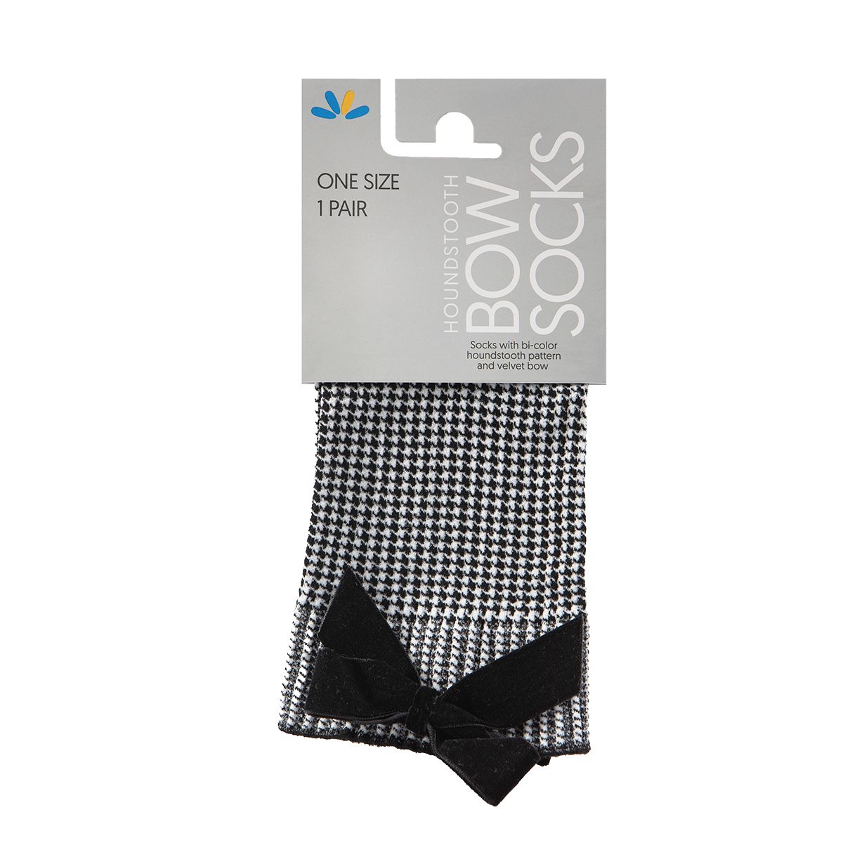 LILLY HOUNDSTOOTH Чорапи с панделка