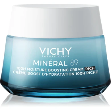 Vichy Mineral 89 Богат крем за интензивна хидратация за 100 часа 50 ml