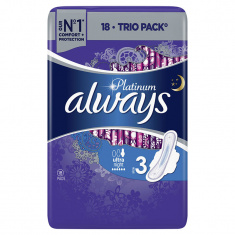 Always Platinum Night Дамски превръзки х26броя