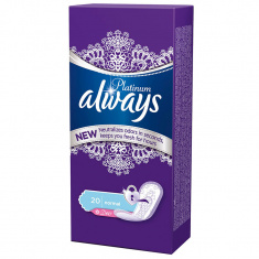Always Platinum Ежедневни превръзки х20 броя