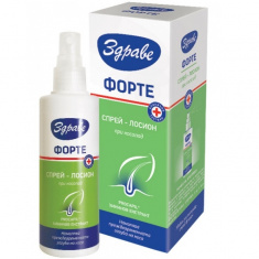 Здраве Форте Лосион против косопад 130 ml