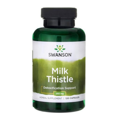 SWANSON Milk Thistle (Standardized) 250 mg / 120 Caps