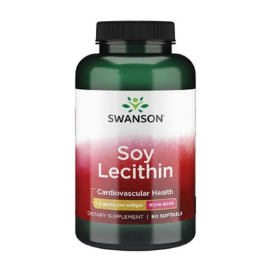 SWANSON Lecithin Non-GMO 1200mg. / 90 Soft