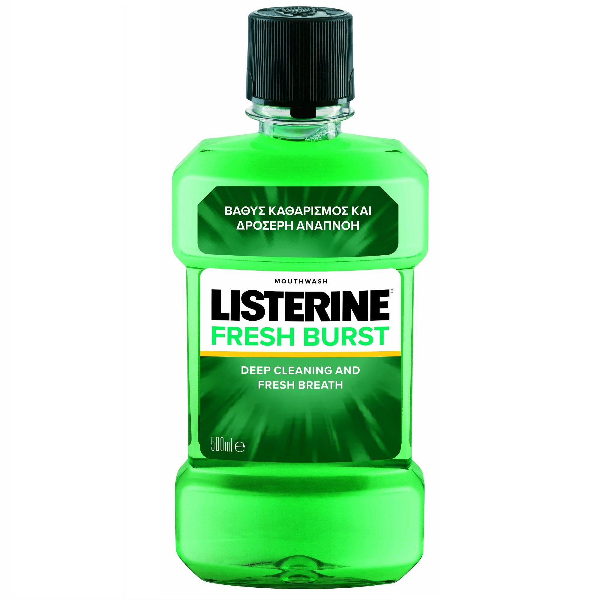 LISTERINE FRESH BURTS Вода за уста, 500 мл.