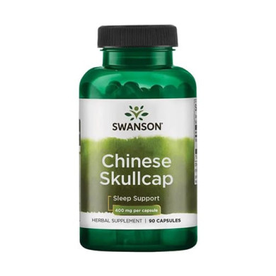 SWANSON Full-Spectrum Chinese Skullcap 400mg. / 90 Caps