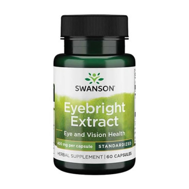 SWANSON Eyebright Extract 400mg. / 60 Caps