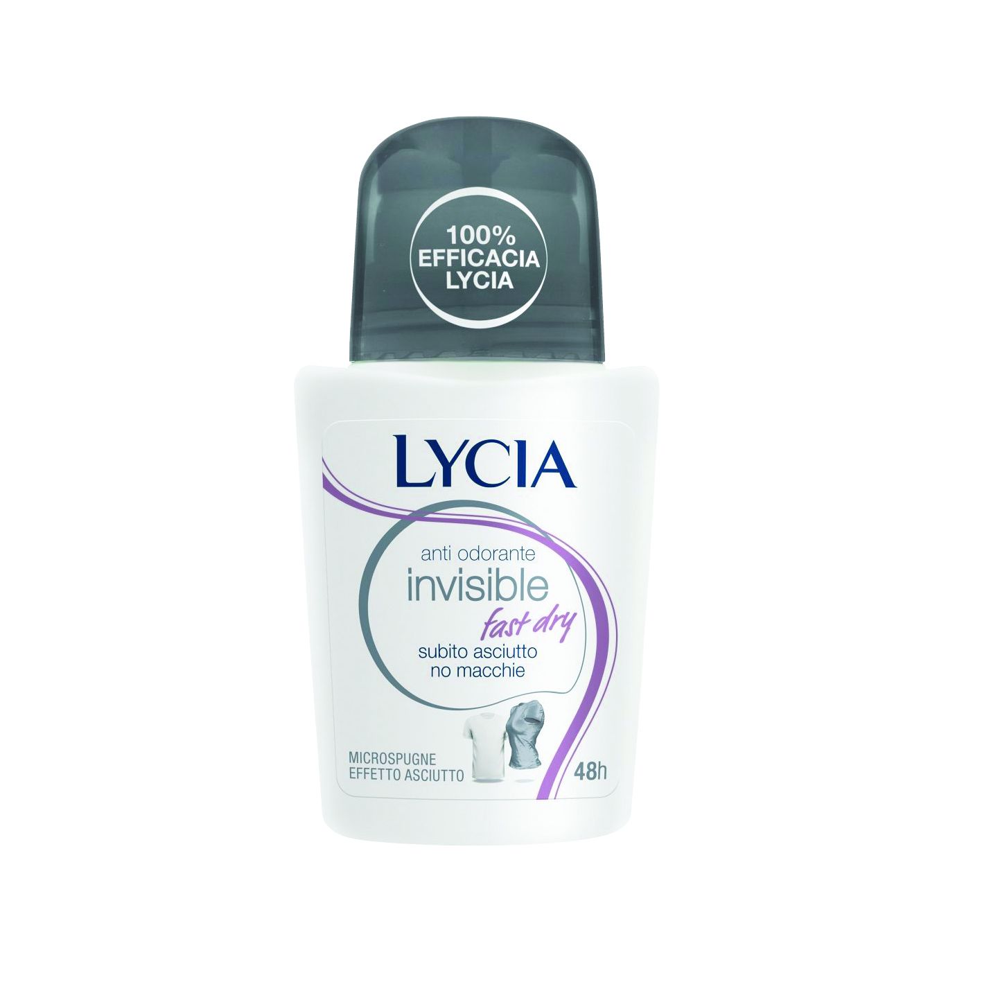 LYCIA INVISIBLE FAST DRY Дамски рол он, 50 мл.