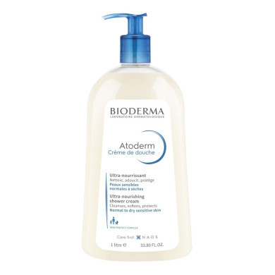 Bioderma Atoderm Подхранващ измиващ крем 1000 ml ЛИМИТИРАН ФОРМАТ